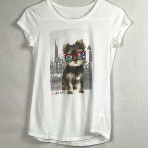 Justice “I ♡ New Yorkie” Kids Tee